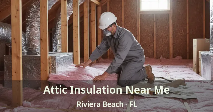 Attic Insulation Near Me Riviera Beach - FL