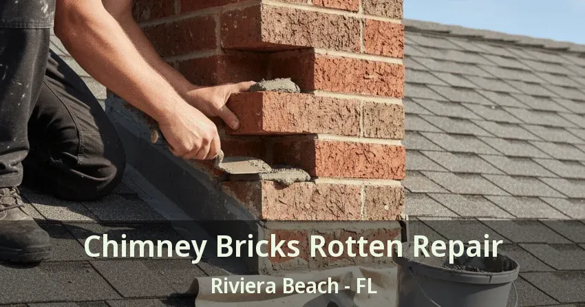 Chimney Bricks Rotten Repair Riviera Beach - FL